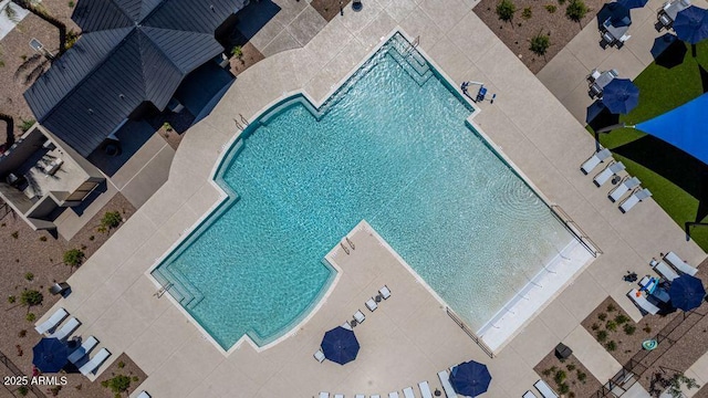 view of community pool