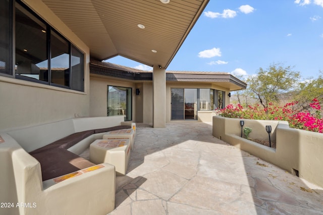 view of patio