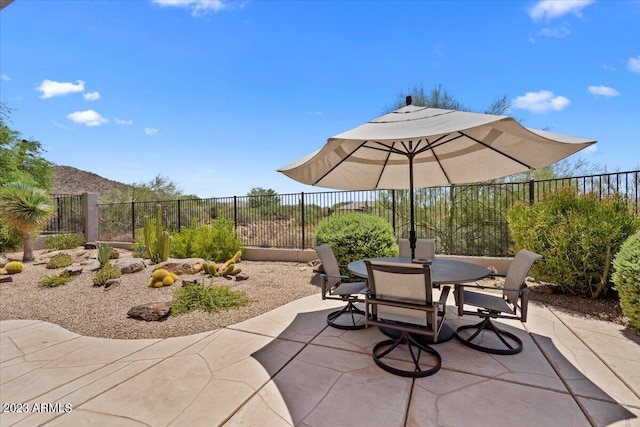 view of patio / terrace