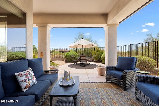 view of patio / terrace