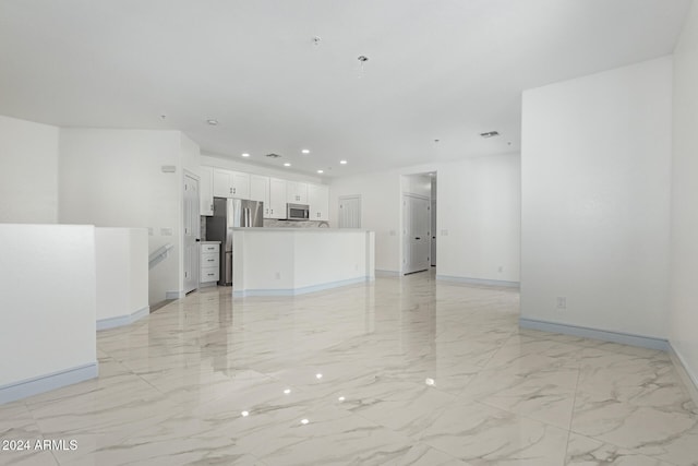 view of unfurnished living room