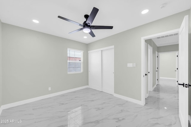 2926 N 16th Ave, Phoenix, AZ 85015 - unfurnished bedroom with baseboards and recessed lighting
