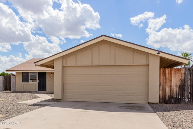 view of ranch-style home