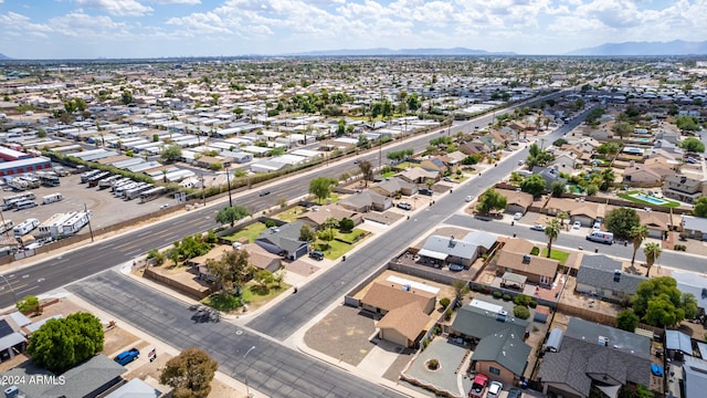 drone / aerial view