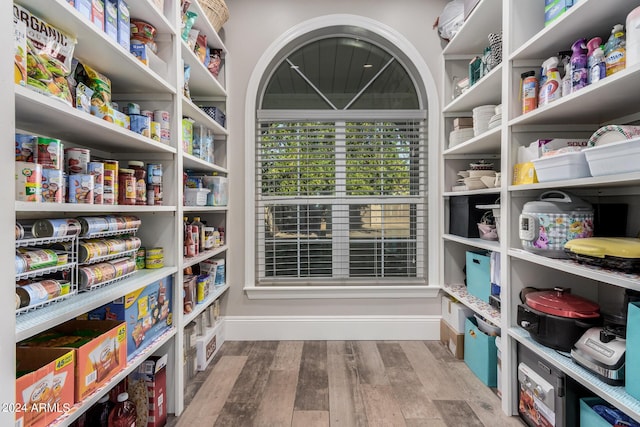 view of pantry