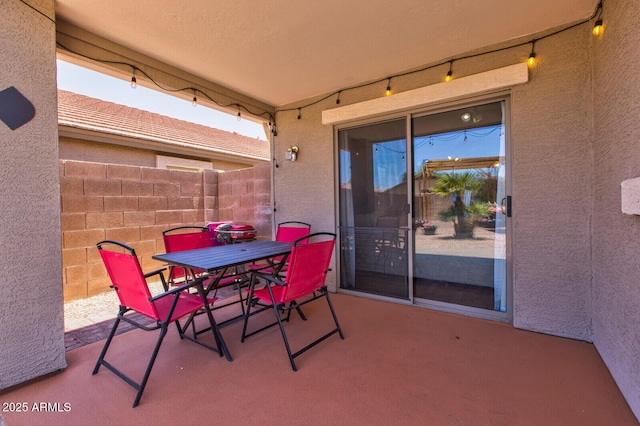 878 E Mountain View Rd, San Tan Valley, AZ 85143 - view of patio / terrace featuring outdoor dining space