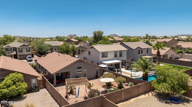 878 E Mountain View Rd, San Tan Valley, AZ 85143 - aerial view of residential area
