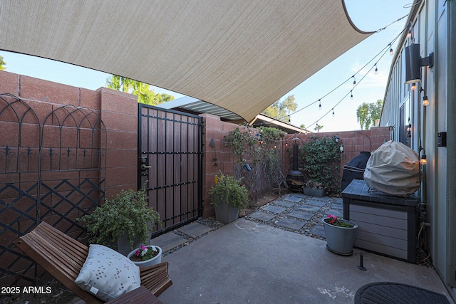 view of patio