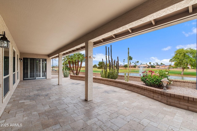 2461 Leisure World, Mesa, AZ 85206 - view of patio featuring a water view