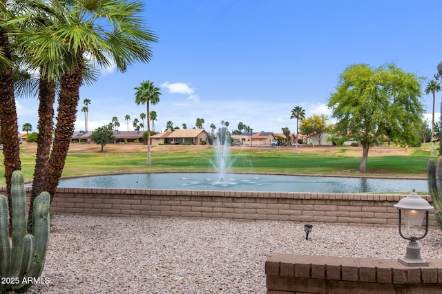 2461 Leisure World, Mesa, AZ 85206 - view of community featuring a yard and a water view