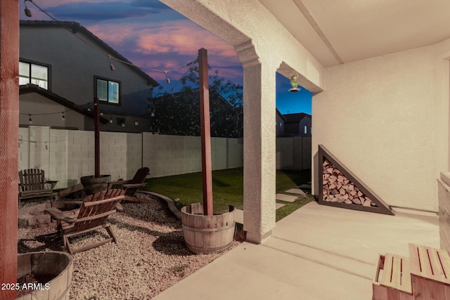 11541 E Corbin Ave, Mesa, AZ 85212 - view of patio with a fenced backyard