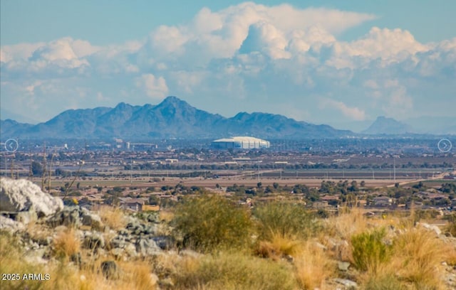 view of mountain feature