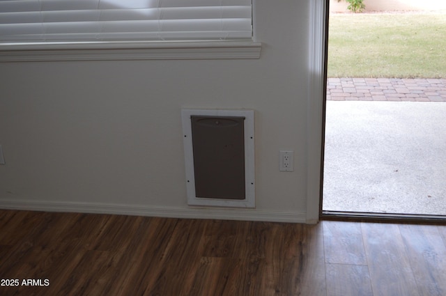 6620 W Shaw Butte Dr, Glendale, AZ 85304 - detailed view of wood finished floors and baseboards