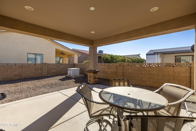 view of patio / terrace