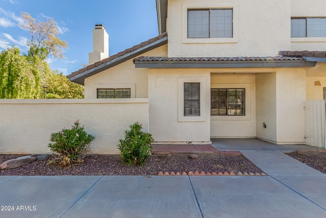 exterior space featuring a patio