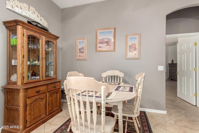 5271 E 10th Ave, Apache Junction, AZ 85119 - dining area featuring light tile patterned floors and baseboards