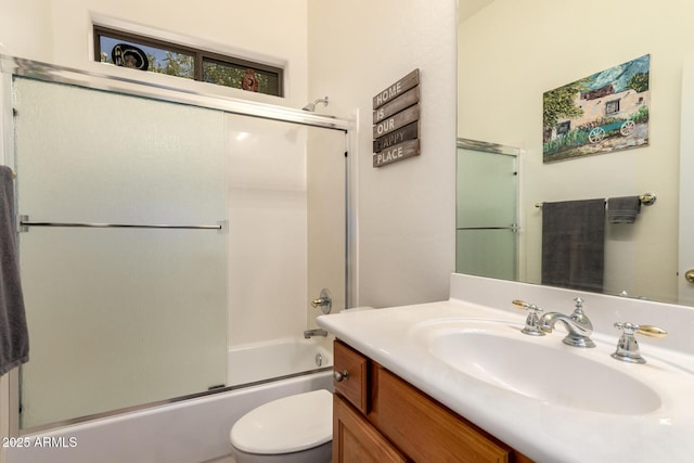 5271 E 10th Ave, Apache Junction, AZ 85119 - bathroom with vanity and bath / shower combo with glass door