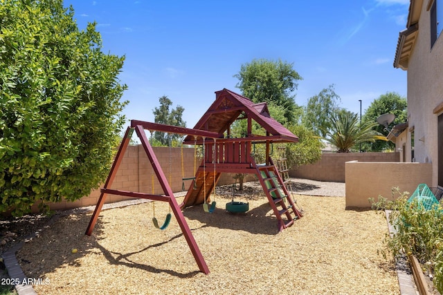 2614 E Carob Dr, Gilbert, AZ 85298 - view of playground with a fenced backyard