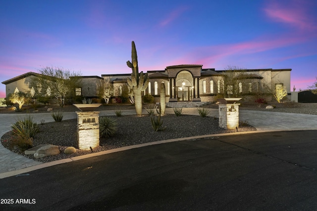 view of mediterranean / spanish-style house