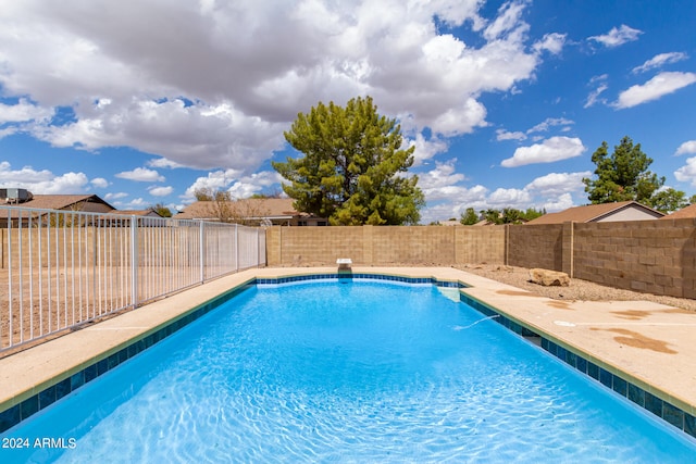 view of pool