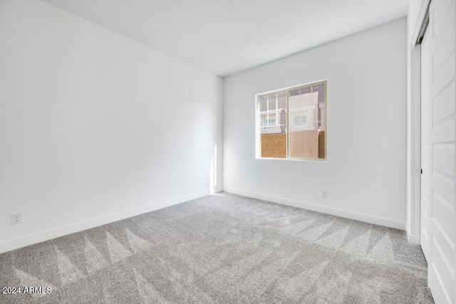 empty room featuring carpet