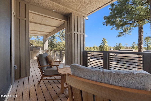view of deck