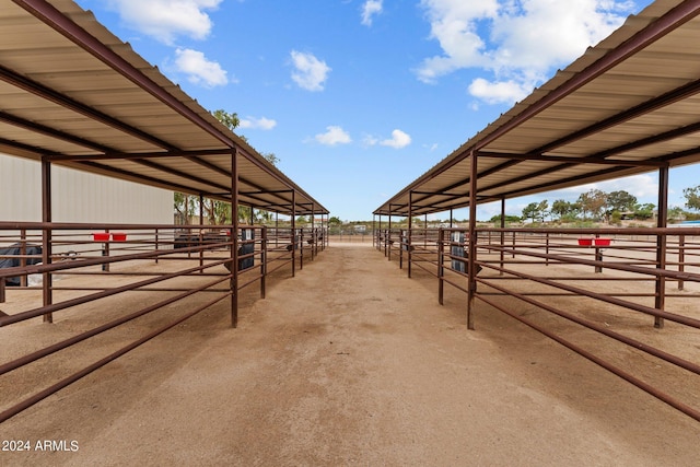 view of stable