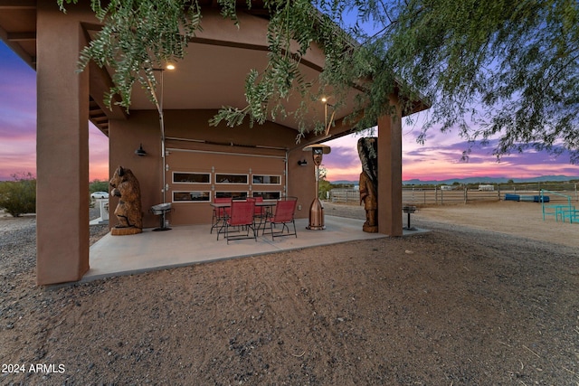 view of patio / terrace with fence