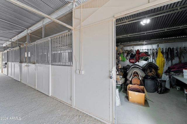 view of stable