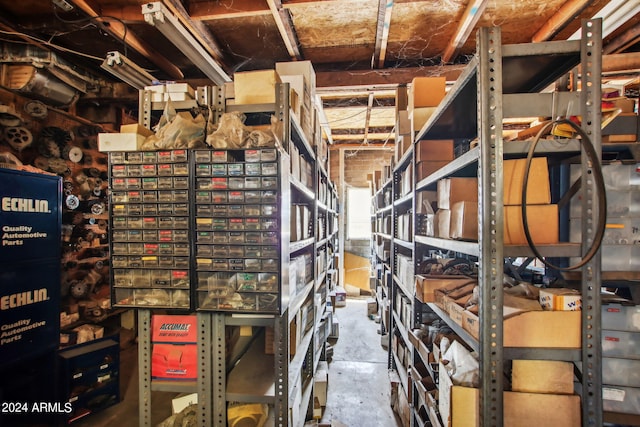 view of storage