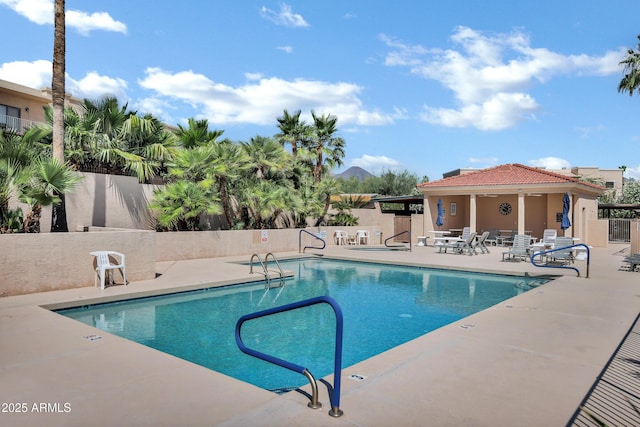 16357 E Arrow Dr Unit 115, Fountain Hills, AZ 85268 - community pool featuring a patio