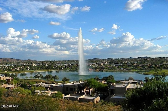 16357 E Arrow Dr Unit 115, Fountain Hills, AZ 85268 - water view with mountains