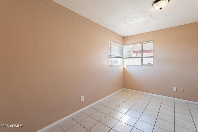 view of tiled empty room