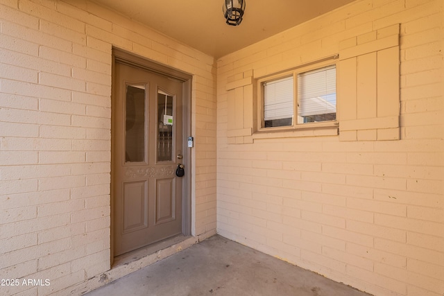 view of property entrance