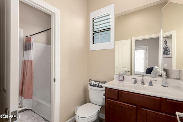 20532 W Summit Pl, Buckeye, AZ 85396 - full bath featuring vanity, toilet, and shower / bath combo