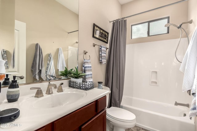 20532 W Summit Pl, Buckeye, AZ 85396 - full bath with shower / bath combo, toilet, and vanity