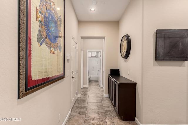 20532 W Summit Pl, Buckeye, AZ 85396 - hallway with baseboards and recessed lighting