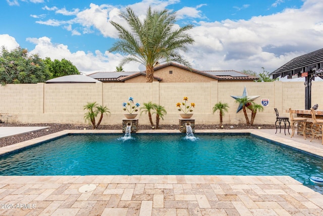 20532 W Summit Pl, Buckeye, AZ 85396 - view of pool with a fenced backyard and a patio area