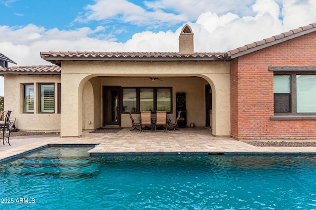 20532 W Summit Pl, Buckeye, AZ 85396 - swimming pool featuring a patio area and outdoor dining area