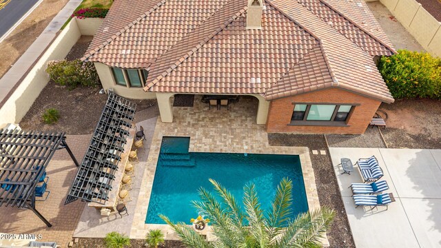 20532 W Summit Pl, Buckeye, AZ 85396 - swimming pool with a patio area