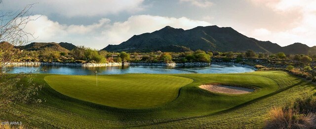 20532 W Summit Pl, Buckeye, AZ 85396 - surrounding community featuring a water and mountain view, golf course view, and a putting area