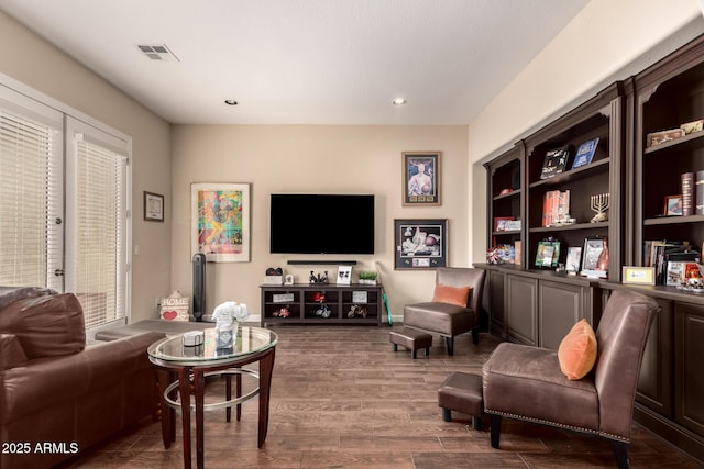20532 W Summit Pl, Buckeye, AZ 85396 - living room with dark wood-style floors