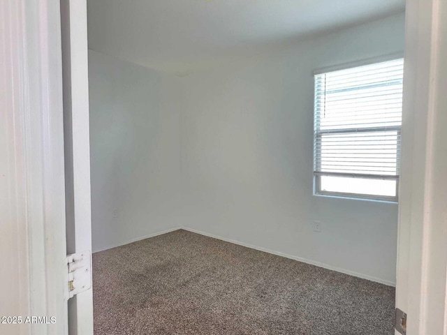 carpeted spare room featuring a healthy amount of sunlight