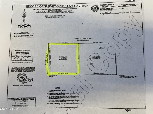 TBD W Baker Ranch Rd -, Unit Young, AZ 85554