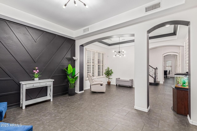 20689 W Valley View Dr, Buckeye, AZ 85396 - lobby featuring stairs and crown molding