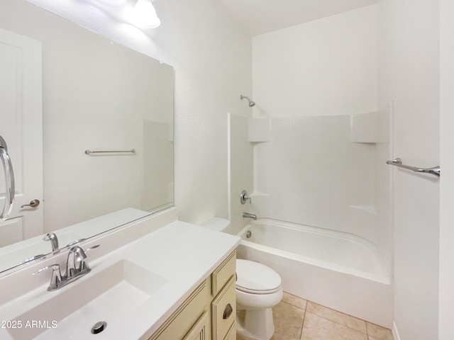 10559 E Simone Ave, Mesa, AZ 85212 - full bathroom with vanity, tile patterned flooring, and bathing tub / shower combination
