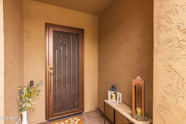 5250 S Wesley Cir, Mesa, AZ 85212 - doorway to property with stucco siding