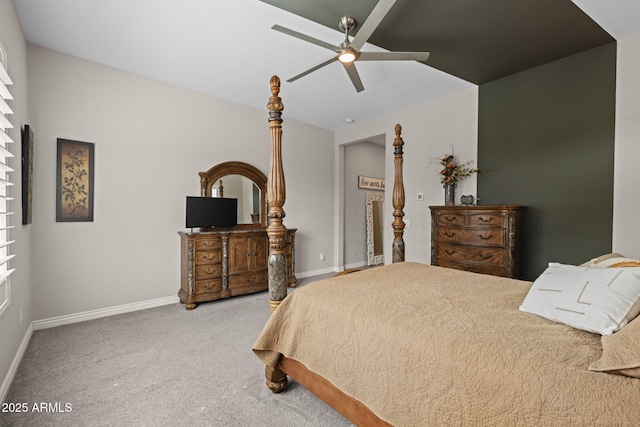 5250 S Wesley Cir, Mesa, AZ 85212 - carpeted bedroom featuring baseboards and ceiling fan