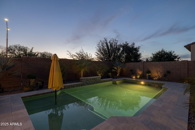 5250 S Wesley Cir, Mesa, AZ 85212 - view of pool featuring a fenced backyard