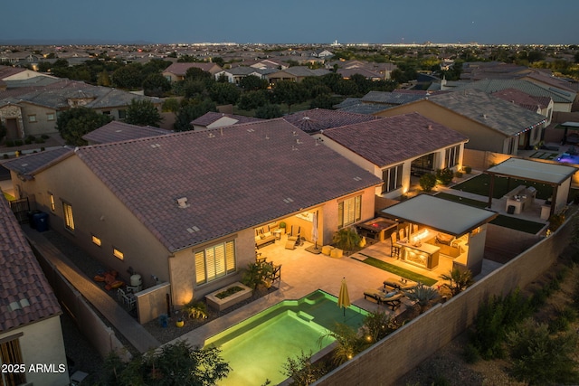 5250 S Wesley Cir, Mesa, AZ 85212 - aerial view of residential area